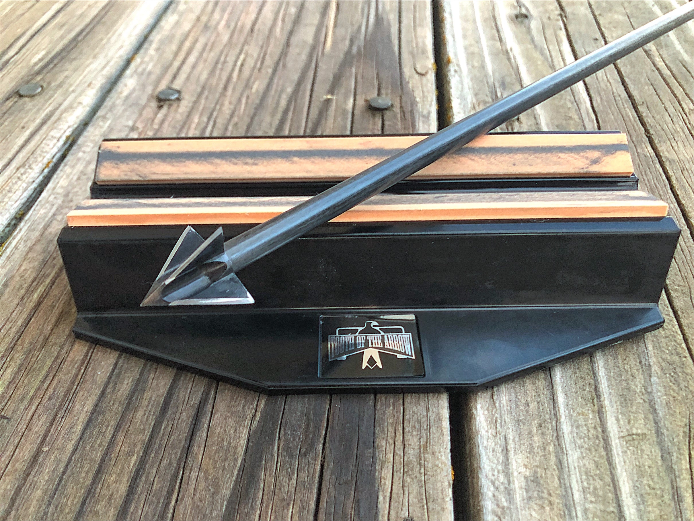 how to sharpen broadheads