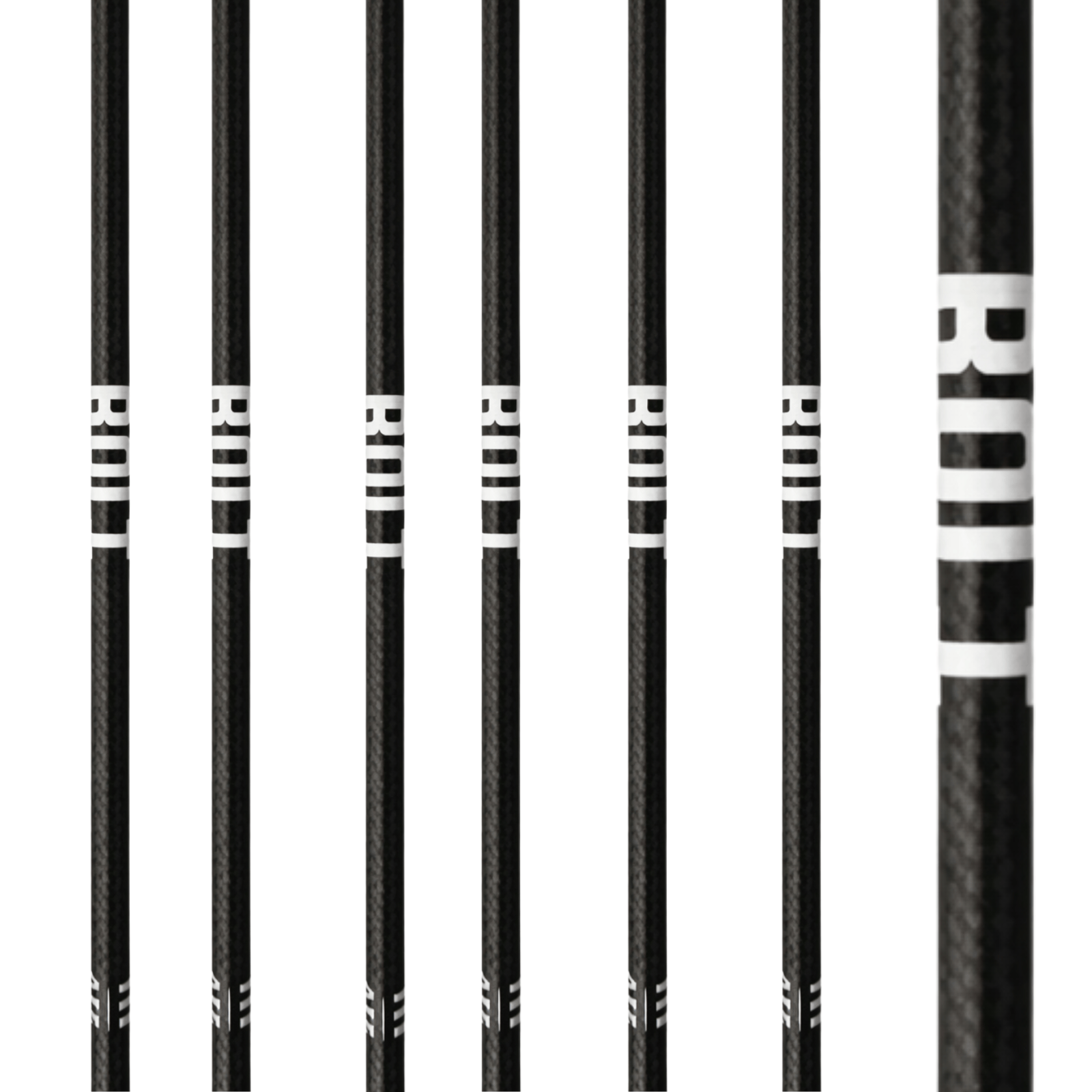 Tooth of the Arrow Broadheads 6 Bolts / 16 inch / Half Moon TOTA | Bare Shaft Crossbow Bolts | The Bolt | Shafts