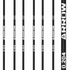 Tooth of the Arrow Broadheads Arrows 6 Arrow Shafts / 250 Spine TOTA | Hunting Arrows Shafts | Non-Woven | The Arrow .204” | 5mm