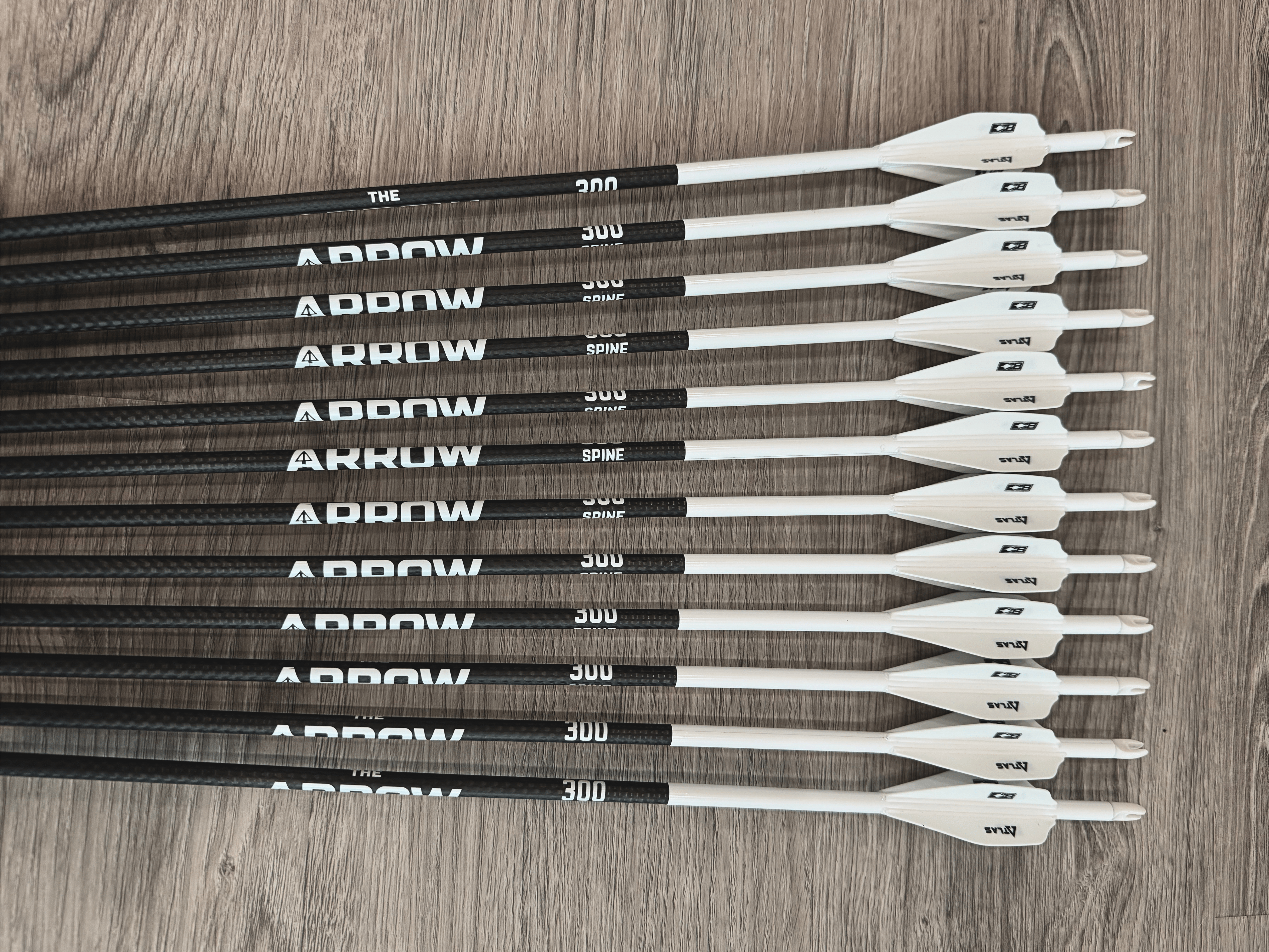 Tooth of the Arrow Broadheads Arrows TOTA | Arrow Wraps | Dozen White Logo