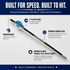 Tooth of the Arrow Broadheads Arrows TOTA | Fletched Hunting Arrows | Non-Woven | .204”  | 5mm