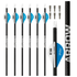 Tooth of the Arrow Broadheads Arrows TOTA | Fletched Hunting Arrows | The Arrow .204”