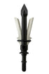 Tooth of the Arrow Broadheads Broadheads & Field Points 2 Blade Expandable Mechanical Broadhead | 2.5 Inch Cutting Diameter |100 Grain |TOTA