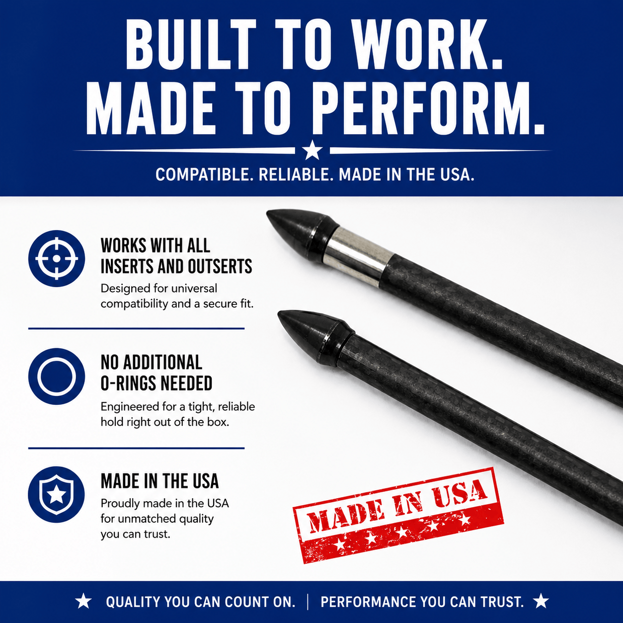 Tooth of the Arrow Broadheads Broadheads & Field Points Tooth of the Arrow |  Field Points | 8-32 Thread