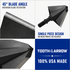 Tooth of the Arrow Broadheads Broadheads & Field Points TOTA | 100 grain broadhead | 1-inch single bevel | fixed blade