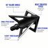 Tooth of the Arrow Broadheads Broadheads & Field Points TOTA | 100 grain broadhead | 1-inch vented | fixed blade