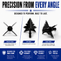 Tooth of the Arrow Broadheads Broadheads & Field Points TOTA | 100 Grain Broadhead |Small Game and Turkey | Fixed Blade