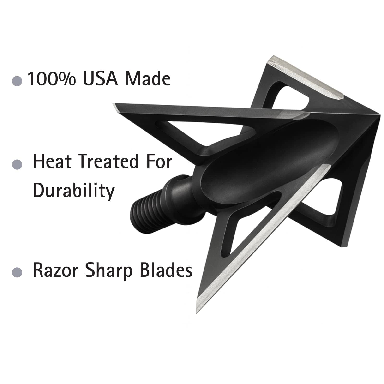 Tooth of the Arrow Broadheads Broadheads & Field Points TOTA | 100 grain XL broadhead | 1-3/16-inch vented | fixed blade