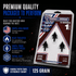 Tooth of the Arrow Broadheads Broadheads & Field Points TOTA | 125 grain broadhead | 1-inch solid | fixed blade
