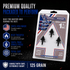 Tooth of the Arrow Broadheads Broadheads & Field Points TOTA | 125 Grain Broadhead | Small Game and Turkey | Fixed Blade